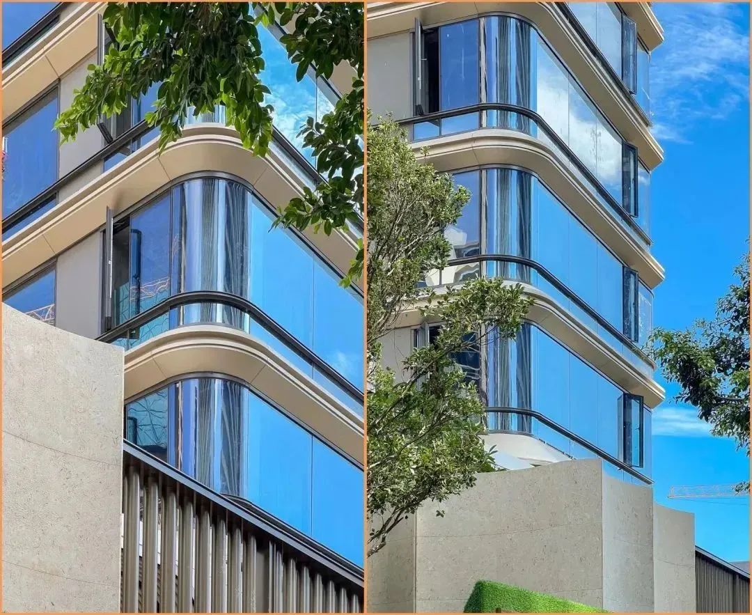 住宅立面：“玻璃幕墻、高級(jí)感”的幾種做法（二）。